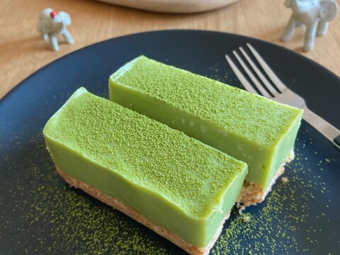 抹茶アイスで作る❤️生チョコケーキ